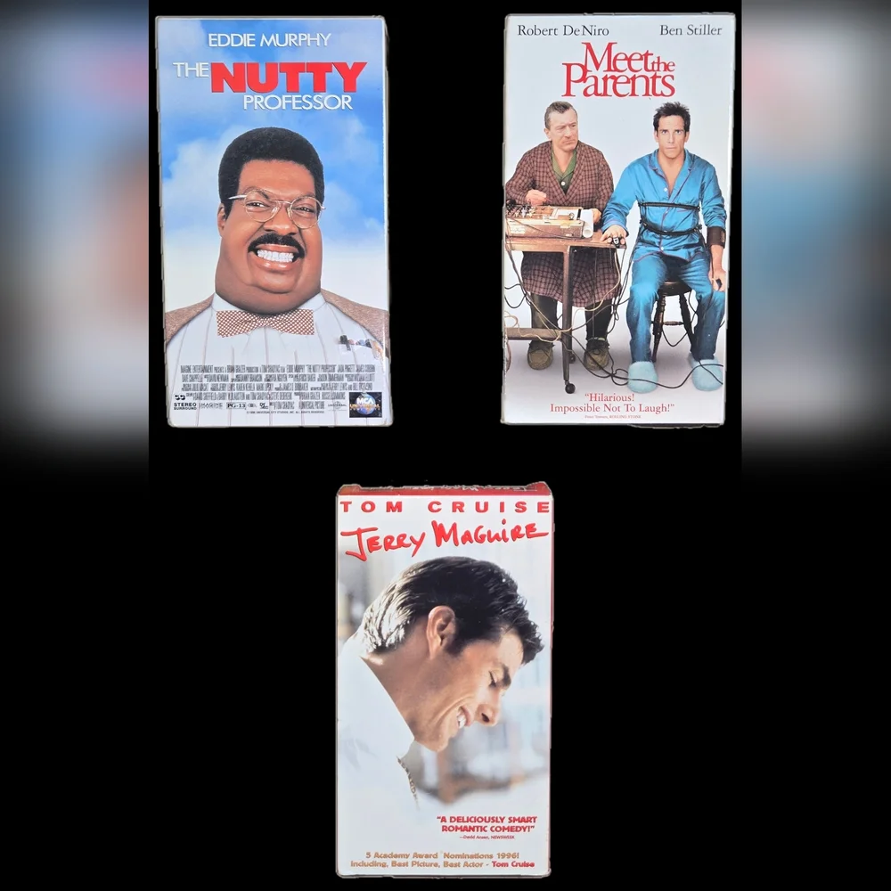 Vintage VHS Movie Bundle